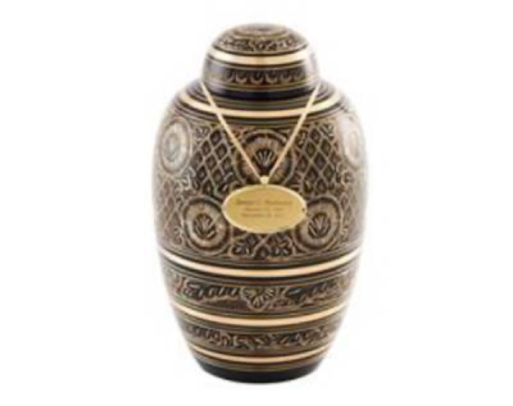 Midnight Ornate Large w/charm